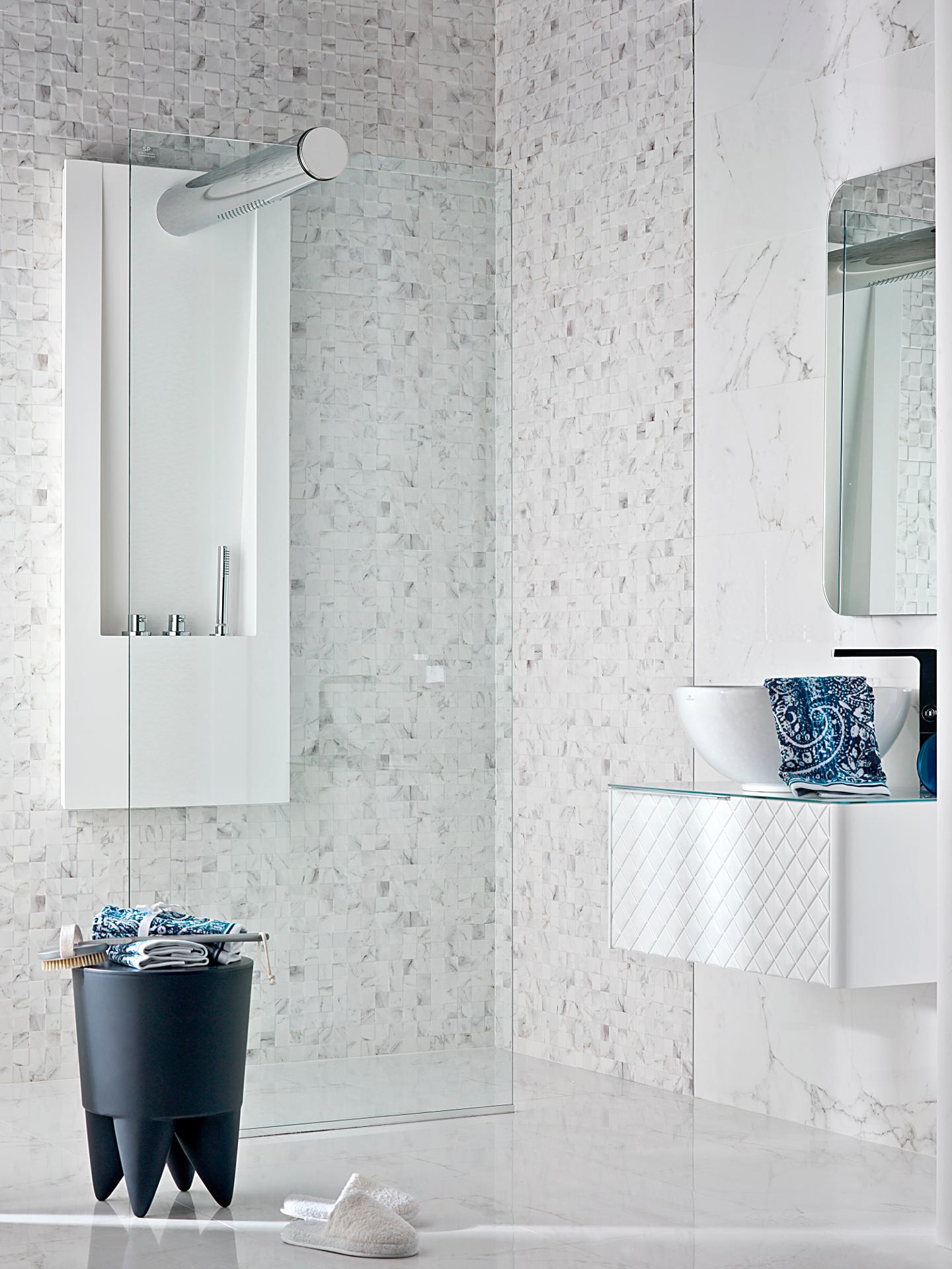 Porcelanosa - Carrara Blanco Mosaico